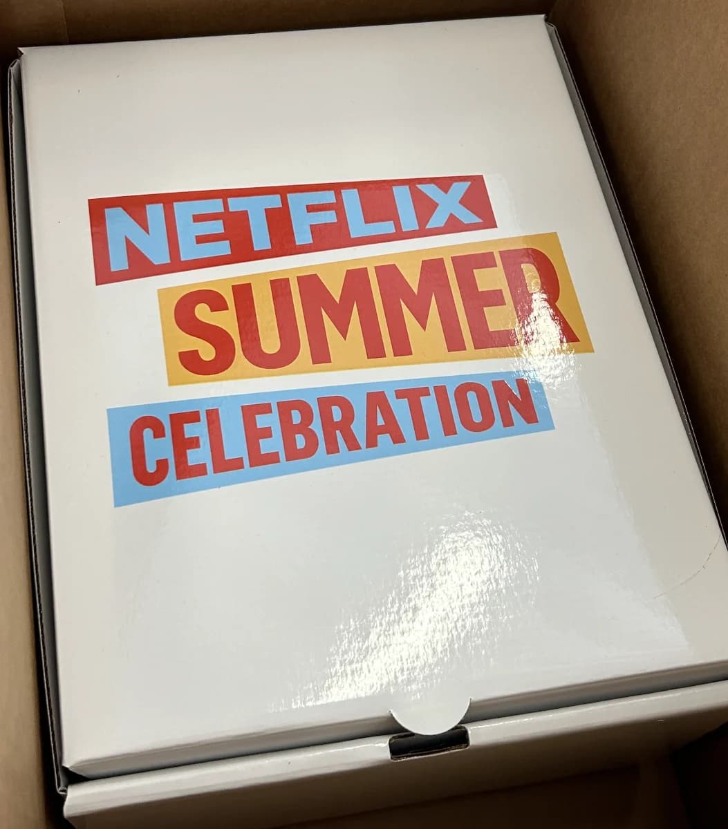 Netflix Summer Celebration kit box